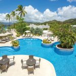 Caribbean luxury island resorts inclusive spice resort beach pool swim